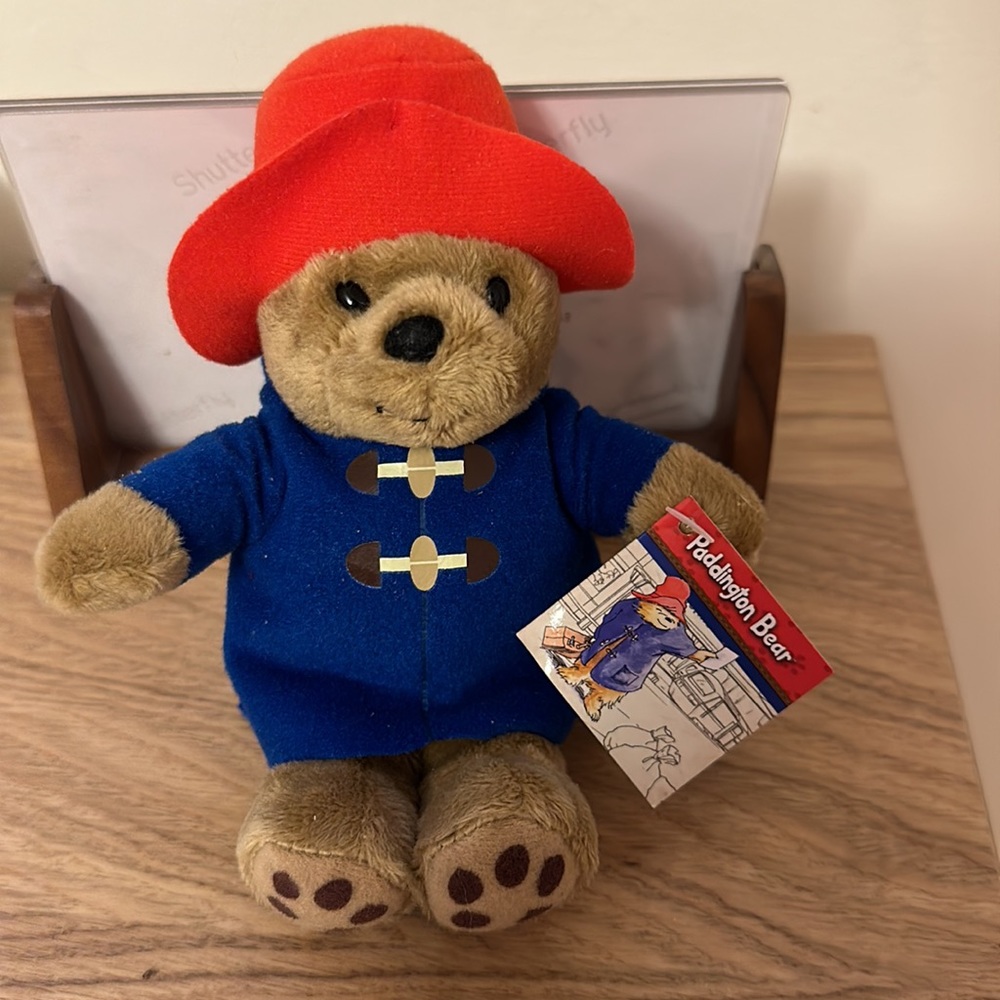 NWT paddington bear 7” plush